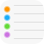 Apple Reminders App Icon