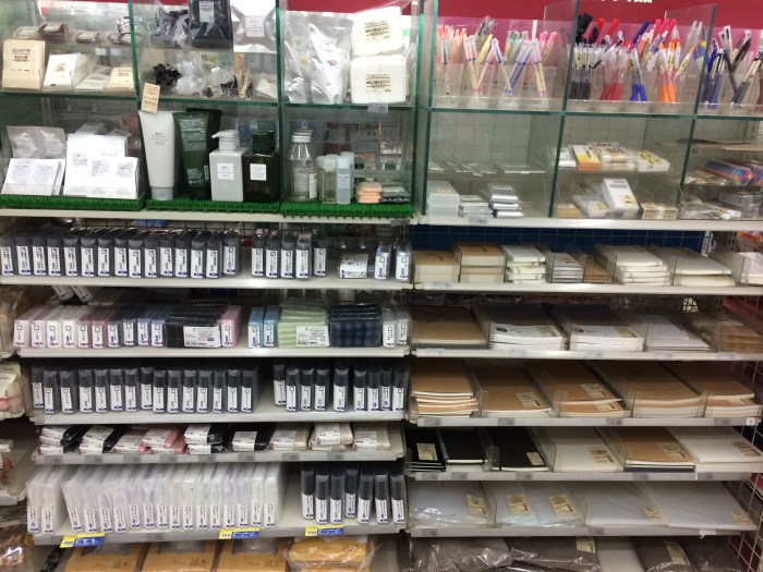 Nearly everything mentioned below is pictured here, and this is just one shelf among a dozen.