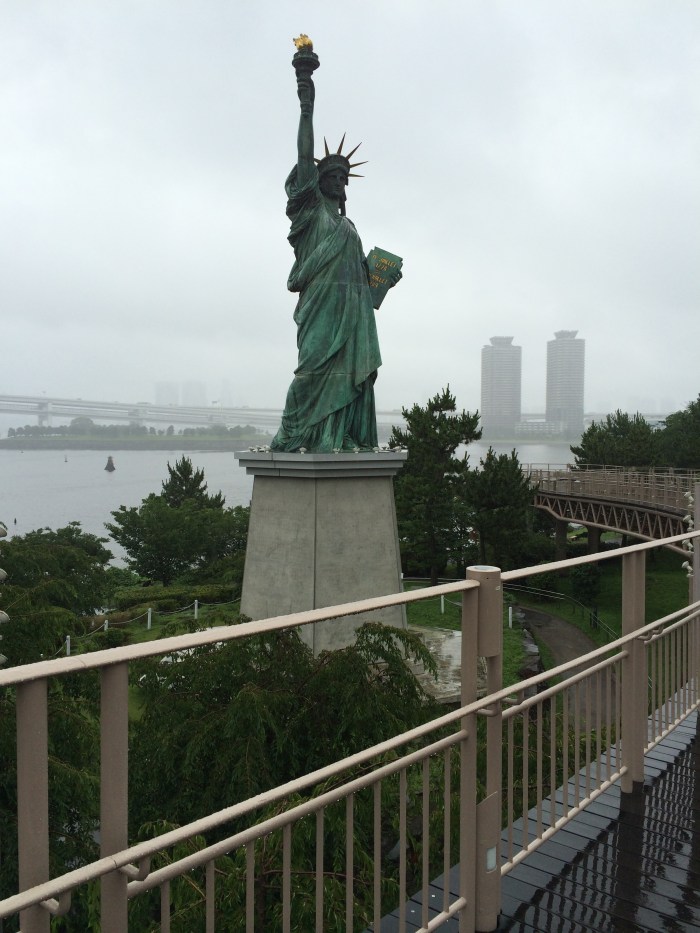 It's a bit smaller than the one in New York.